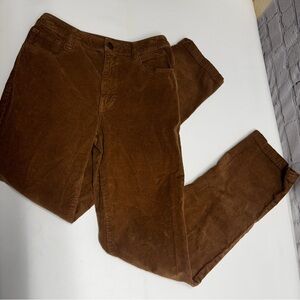 FAHERTY Brown Corduroy Pants SIZE 26 women’s